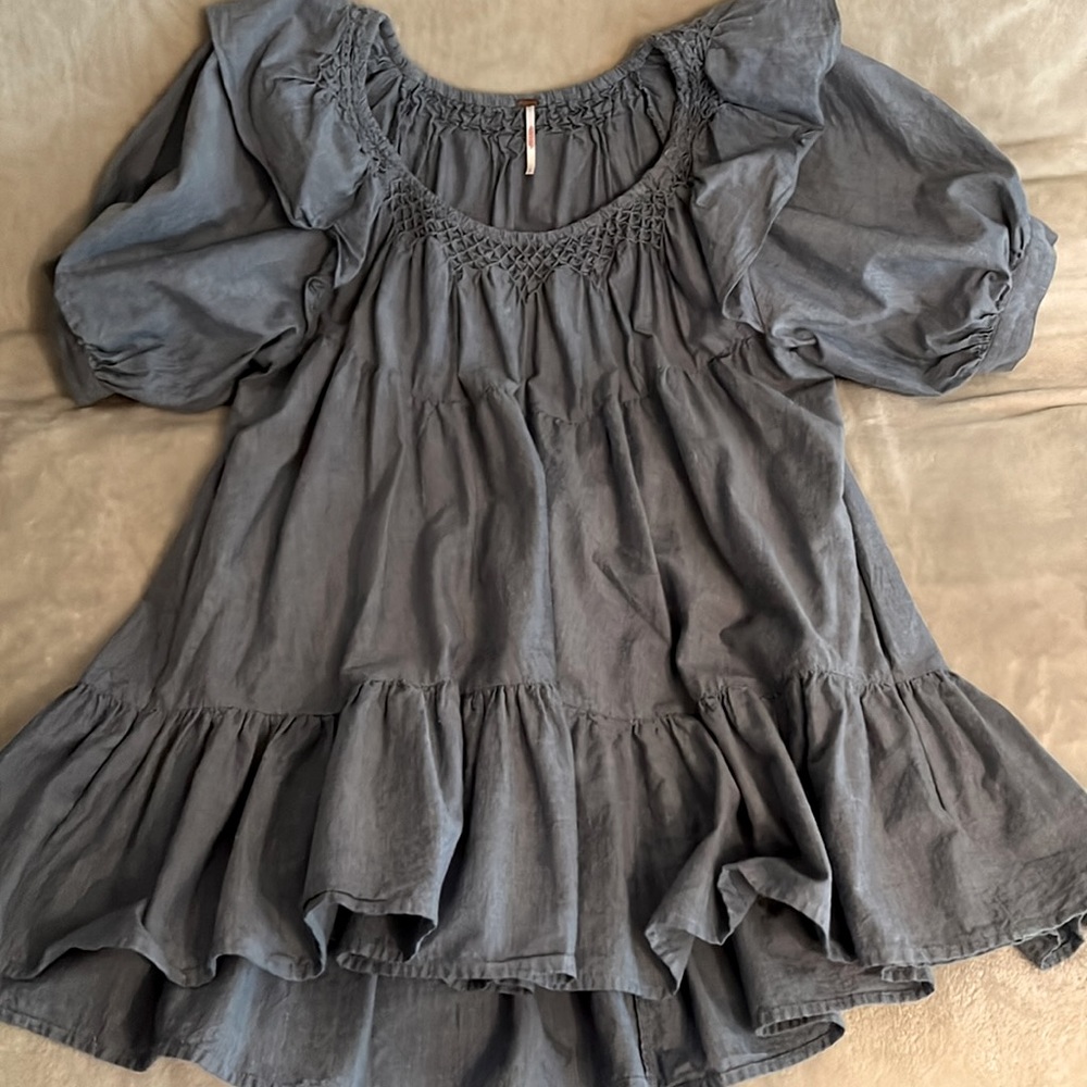 Free people dress, size S but fits size L
